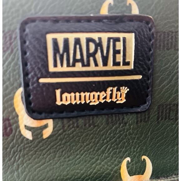 Loungefly Marvel Loki God of Mischief Mini Backpack FYE Exclusive READ main image 9